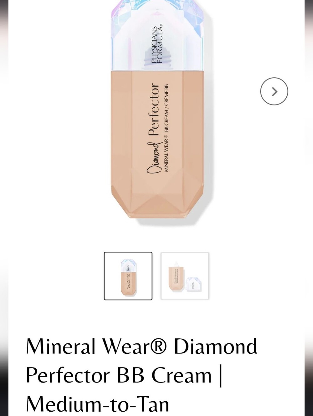 Physicians Formula Diamond Perfector BB Cream in Medium Tan